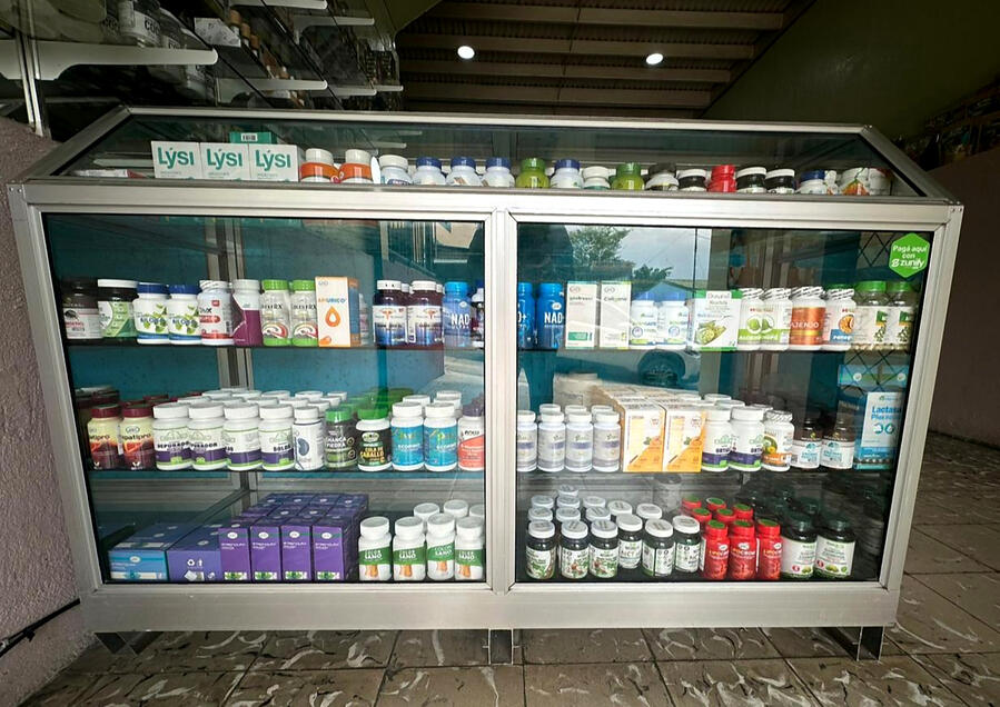Interior y productos de Macrobiótica El SOL