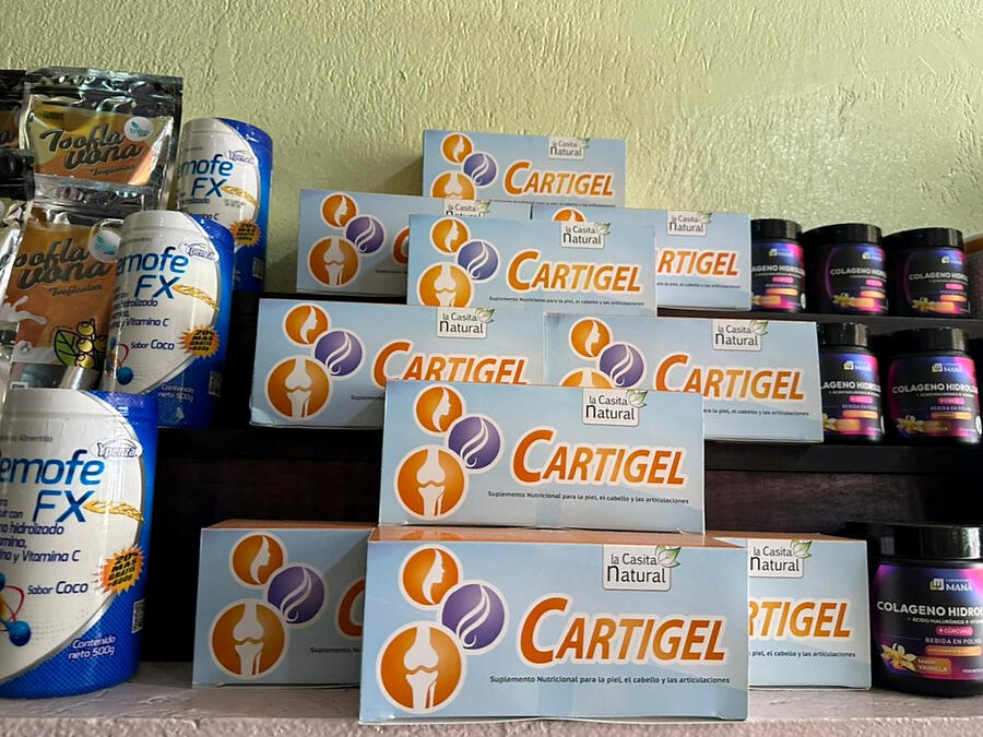 Interior y productos de Macrobiótica El SOL